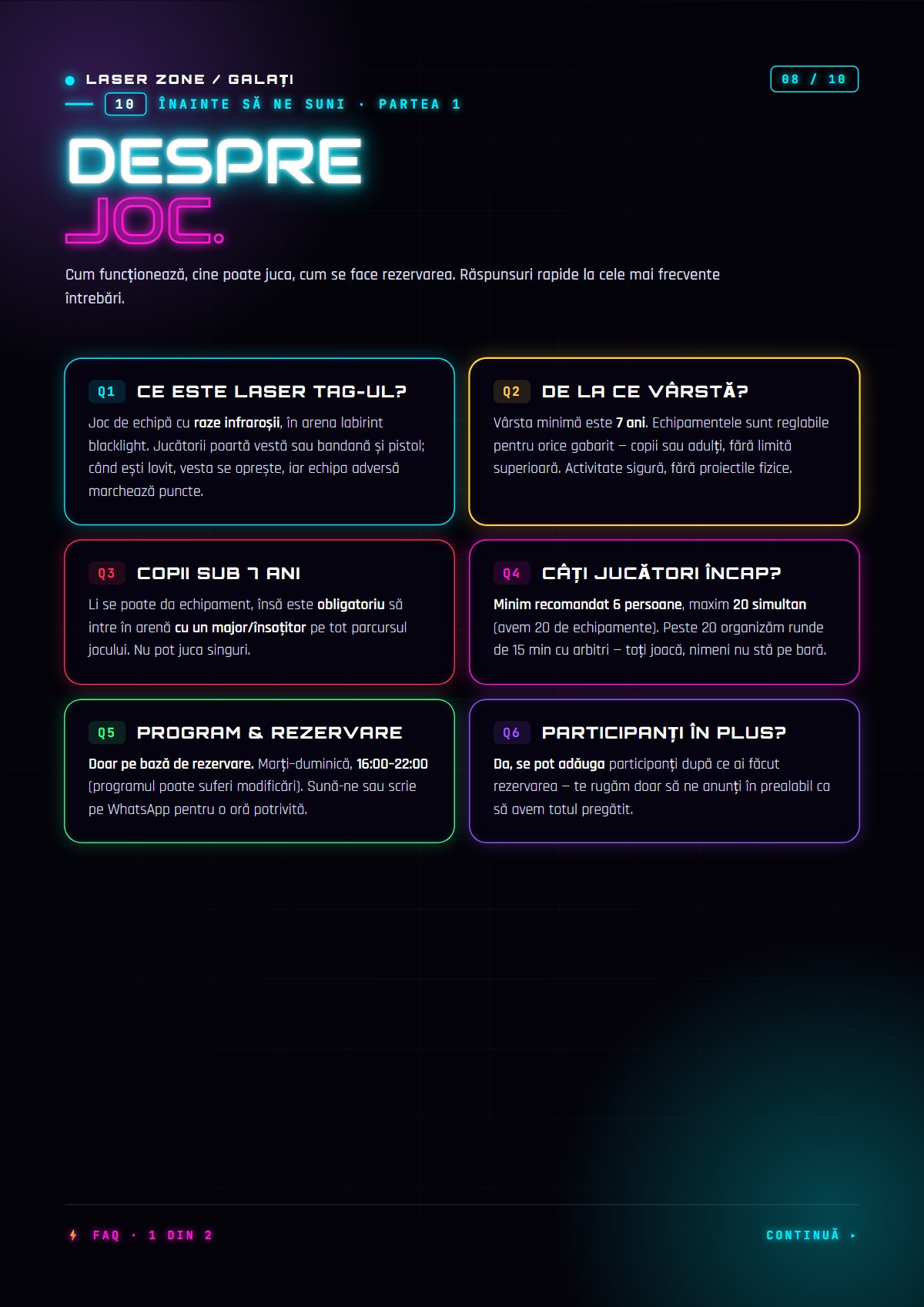 Pachete eveniment Laser Zone — pagina 8